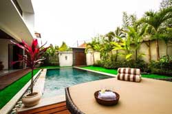villa murah 2 kamar private pool kerobokan bali